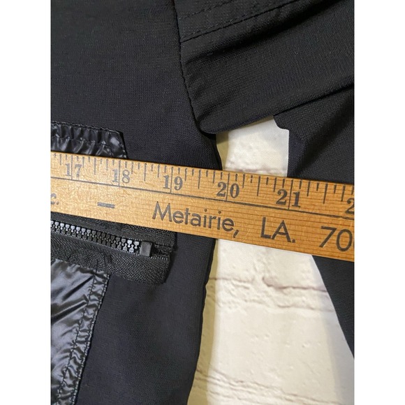 Windbreaker Black Jacket Coat Women Small - Picture 4 of 6